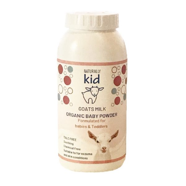 Organic Goat Milk Baby Powder - Talc Free